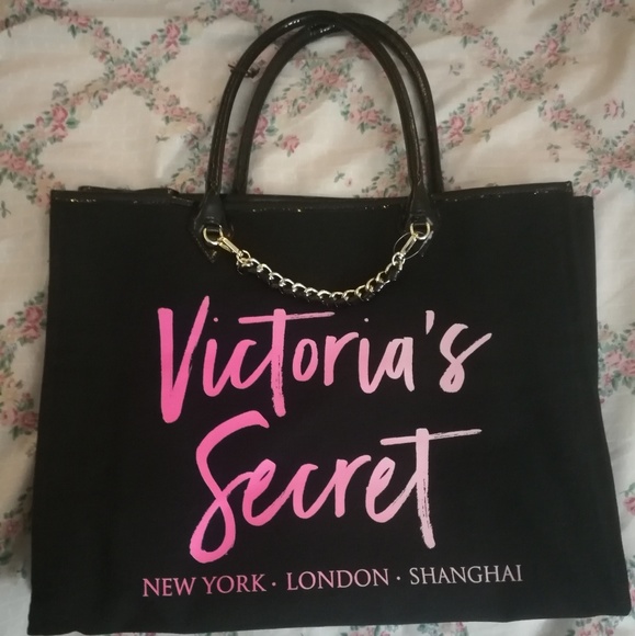 victoria secret angel city tote bag